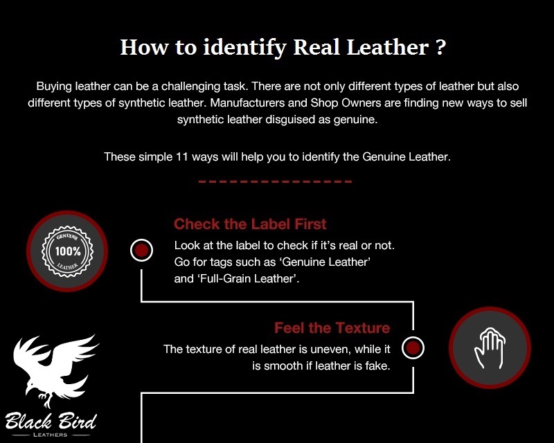 identify real leather