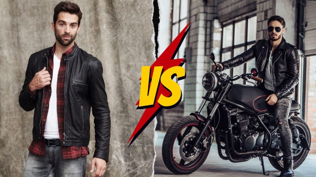 Fashion Leather Jackets vs Biker Leather Jackets